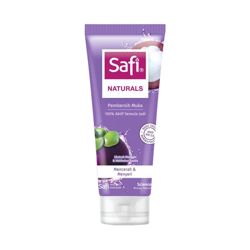 Safi Naturals Facial Cleanser 100g - Purple
